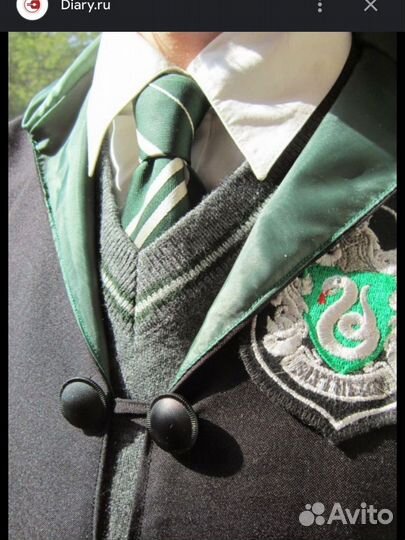 Рюкзак Harry Potter мерч Слизарин