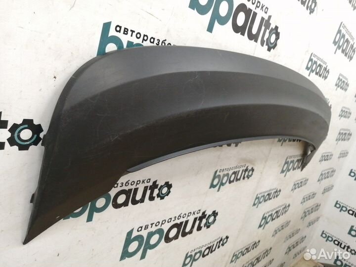 Юбка заднего бампера 5JH 807 521 MGY Skoda Rapid I