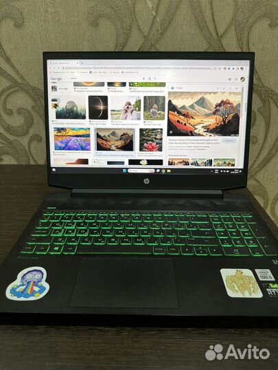 Игровой ноутбук HP Pavilion 16-a0036ur