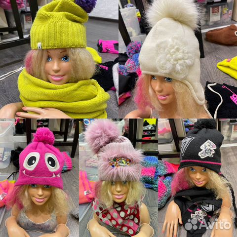 Кепка панама шапка повязка набор шарф+ шапка