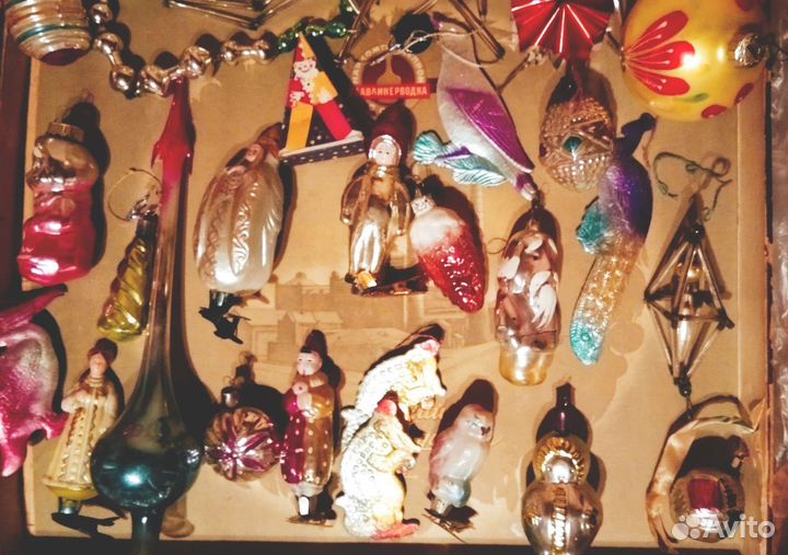 Ёлочные игрушки советской эпохи