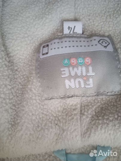 Комбинезон демисезонный 74