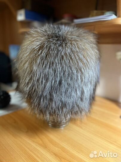 Шапка меховая из лисы