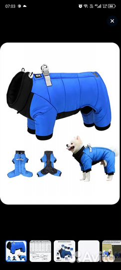 Комбинезон для собак