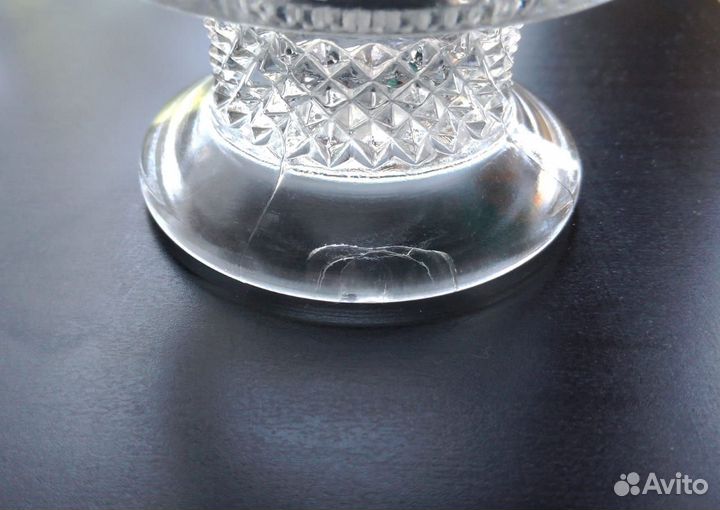 Декантер и 6 бокалов Чехословакия