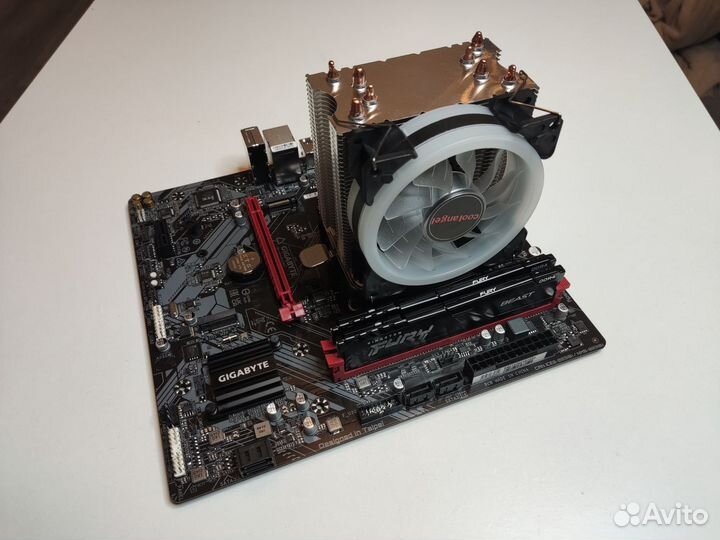 Комплект: i5-12400f, B660, 16Gb, кулер