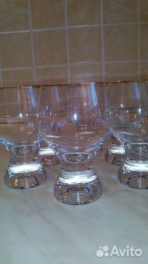 Бокалы для конька, виски, бренди