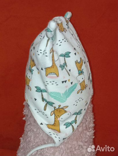 Шапочки 0-3 месяца