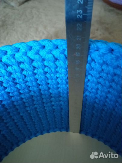 Корзина из джута и шнура