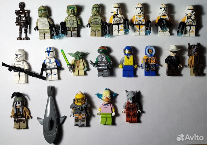 Lego минифигурки