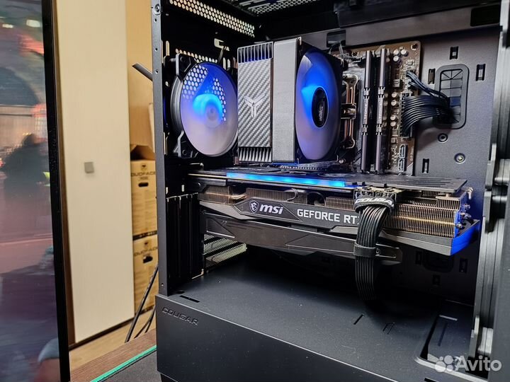 Мощный игровой комп Ryzen5 5500+ RTX 3060 Ti