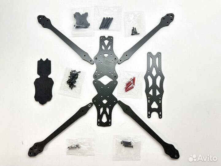 Рама для FPV дрона карбоновая, 7 дюймов, 5 мм