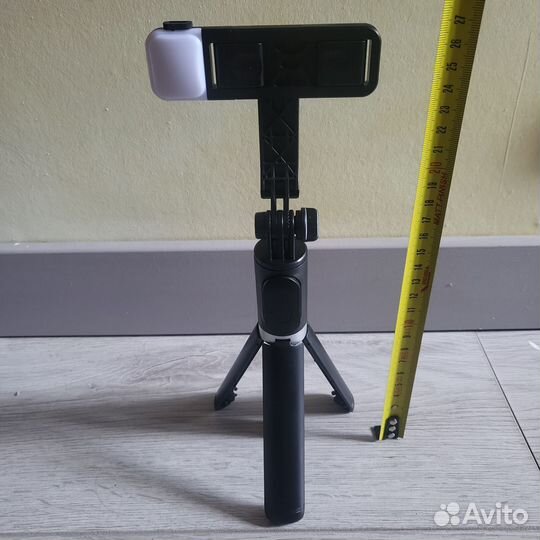 Селфи палка + держатель телефона. Набор