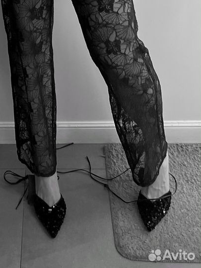 Кружевные брюки Rosi