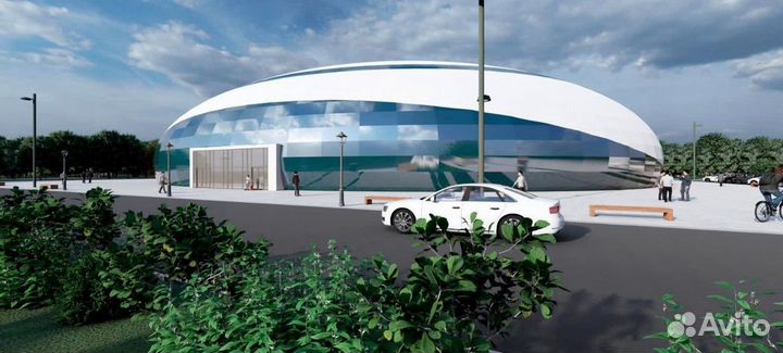 Футбольный манеж от призводителя