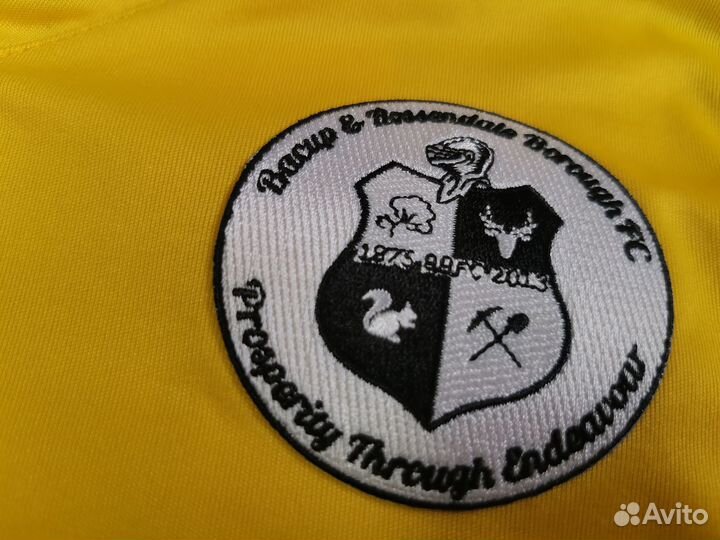 Футбольная майка Bacup Borough FC,England,Игровая