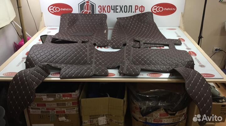 3D Коврики KIA Mohave 2023 2022 2021 2020 2019 Эко