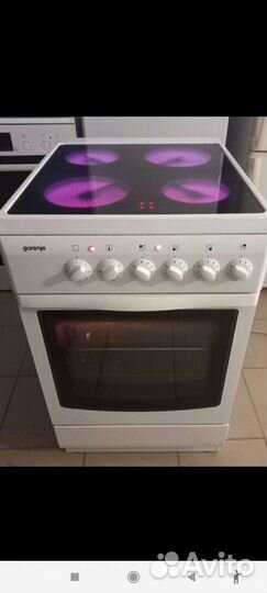 Плита Электрическая Стеклокерамика Горения 4х комф