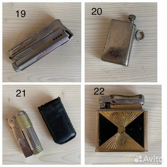 Зажигалки винтаж бензин/газ