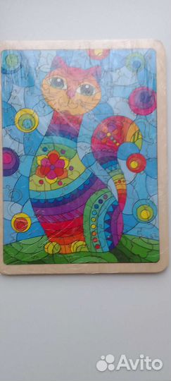 Пазлы в рамках новые дерево