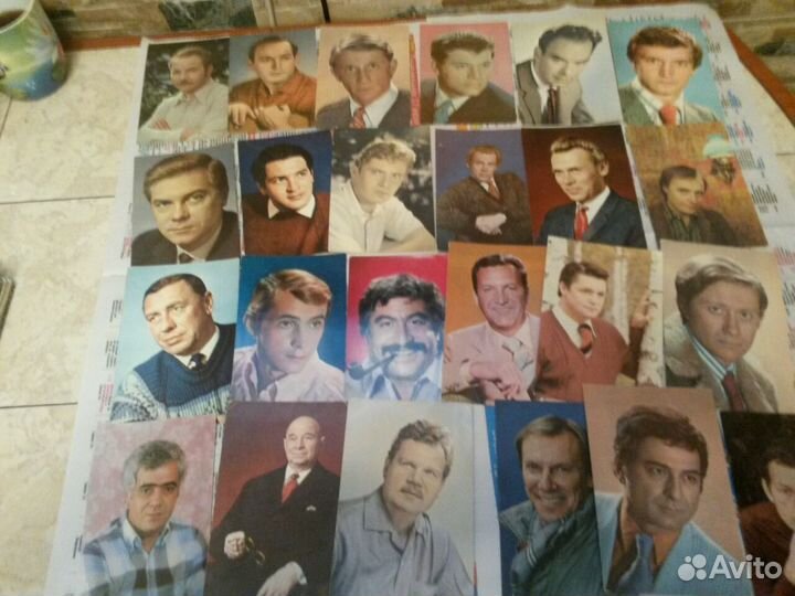 Открытки с артистами