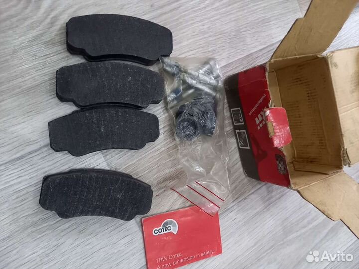 Тормозные колодки fiat Ducato