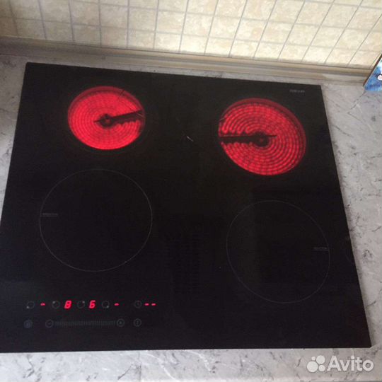 Варочная панель dexp электрическая 4 конфорки б/у