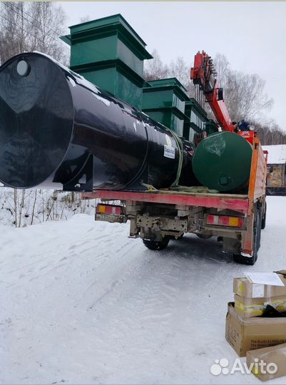 Готовый к установке септик