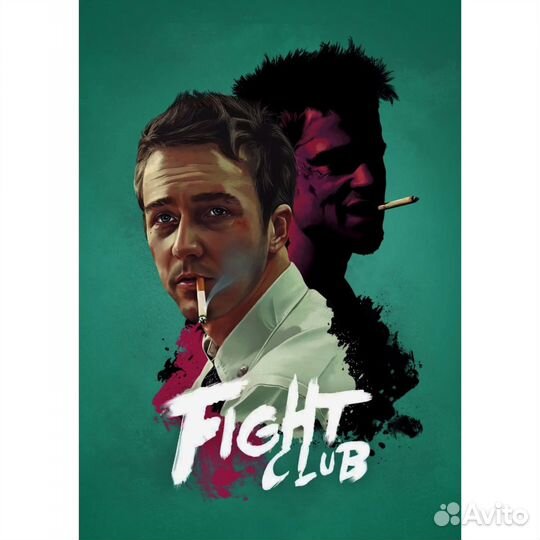Постер Fight Club (Бойцовский Клуб)