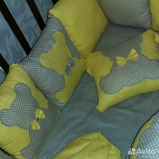 Бортики в кроватку