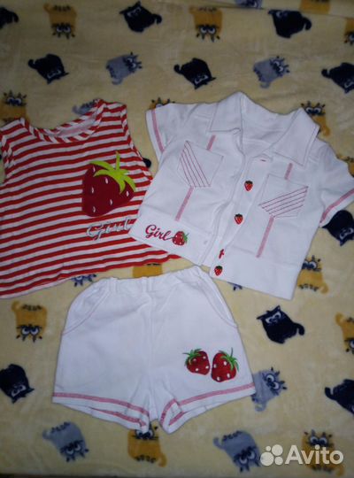 Пакет вещей на девочку 98-104