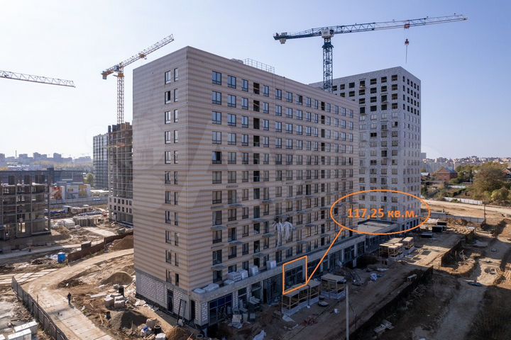 Торговая площадь в ЖК Нокса Парк, 115.6 м²