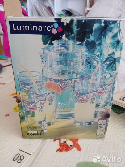 Набор кувшин и стаканы Luminarc