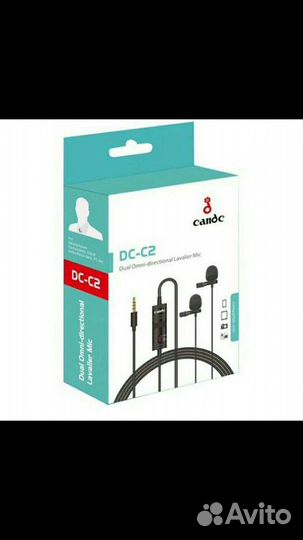 Микрофон петличный DC-C2 Candc