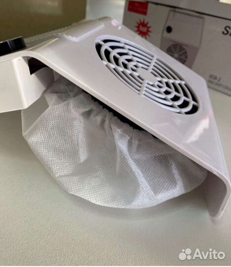 Пылесос (вытяжка) для маникюра, новый, 80 Вт