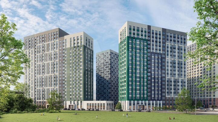 3-к. квартира, 59,5 м², 5/23 эт.