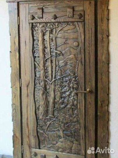 Двери из массива лиственных пород дерева