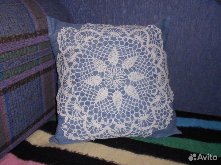 Подушки, салфетки, дорожки винтаж