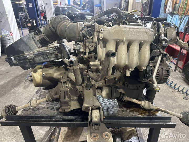 Двигатель mitsubishi karisma 1,6 с навесным