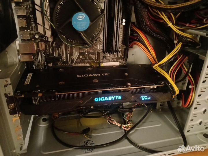 Видеокарта GeForce GTX 1070 G1 Gaming 8Gb