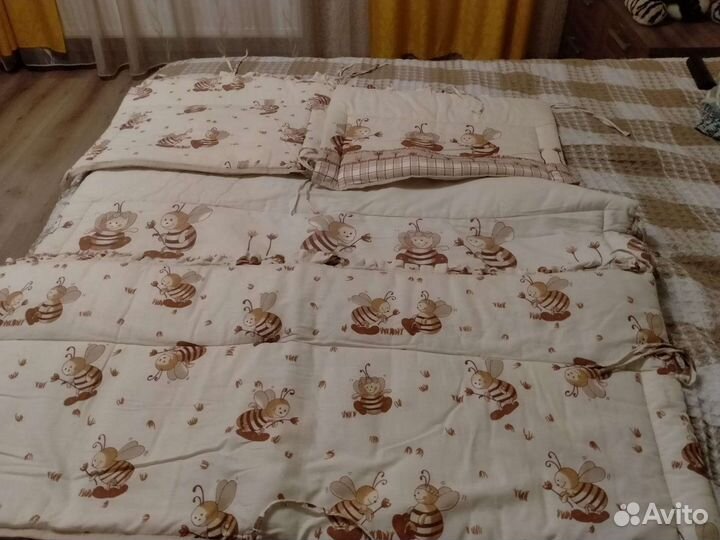 Бортики в кроватку бу