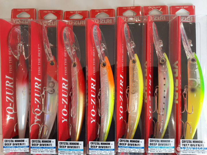 Воблеры Yo-zuri Crystal Minnow 130