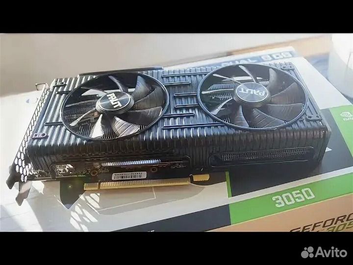 Видеокарта RTX 3050 8 gb