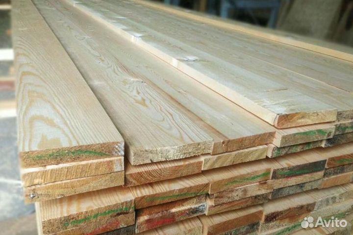 Доска обрезная 50х100х6000 от производителя 1 сорт