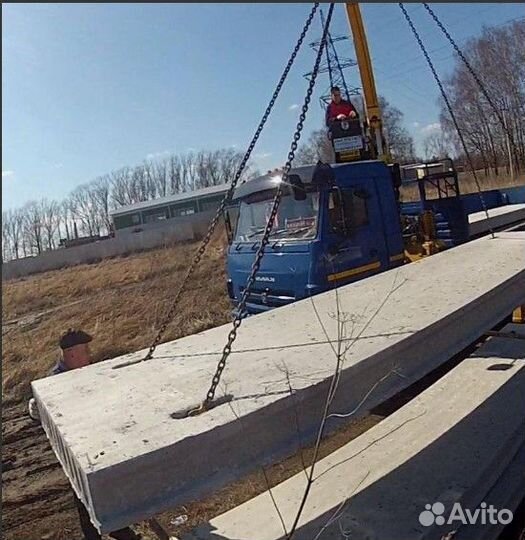 Плиты перекрытия по чертежам застройщика - новые