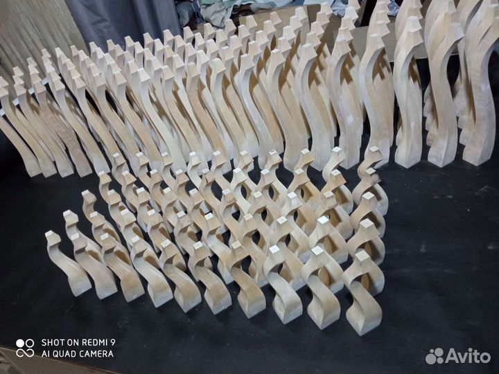 Ножки мебельные Кабриоль Альмежская