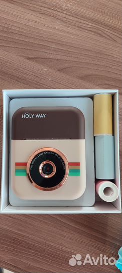 Детский фотоаппарат с моментальной печатью