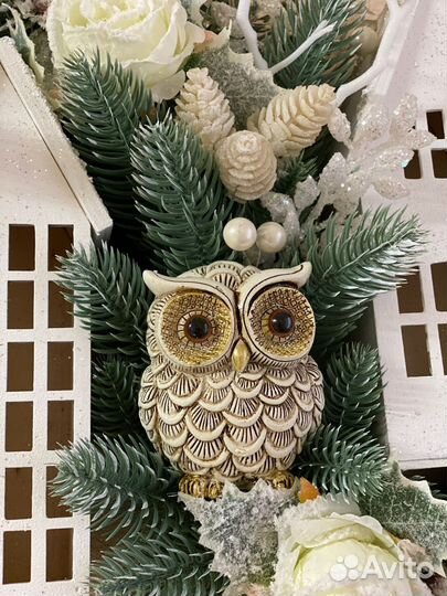 Новогодний настенный декор Домик