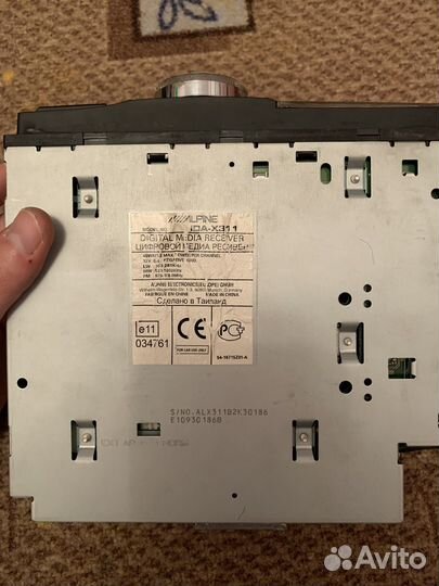 Магнитола alpine ida-x311