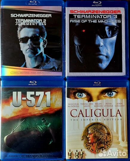 Blu Ray диски лицензионные импортные